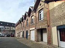 L'ancienne filature Poiret, réhabilitée.