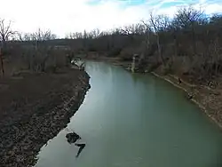 La rivière de la Saline.