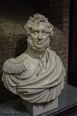 Buste au Musée royal de l'Armée et de l'Histoire militaire, Bruxelles.