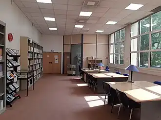 Salle de lecture du CNAEF.