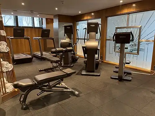 Salle de sport.