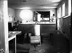 Salle d'incubation de la colonie juive de Larindorf&nbsp;(ru) en 1931.