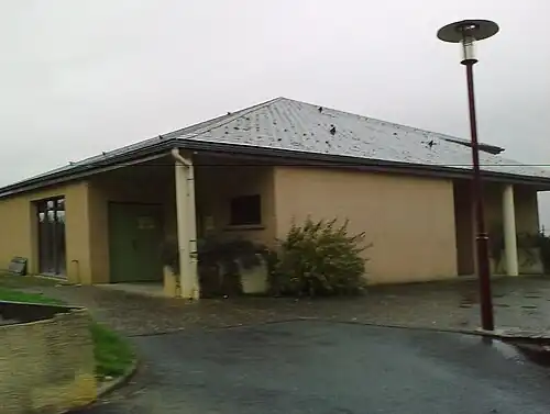 La salle polyvalente.