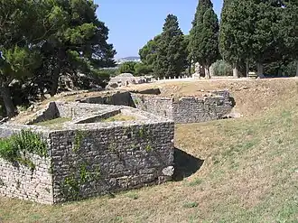 Les murailles de Salone