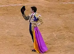 Brindis de José Tomás à Almería en 2008