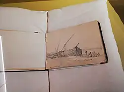 Autre extrait du carnet de dessins de Cherubini.