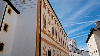 Intérieur de la forteresse.