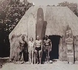 Waikiki (Hawaï) vers 1935