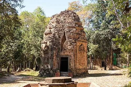 Sambor Prei Kuk. Prasat Sambor, groupe Nord VIIe&nbsp;siècle