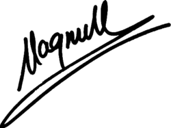 signature de Magnum (musicien)