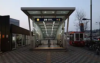 Une bouche d'accès en 2023.