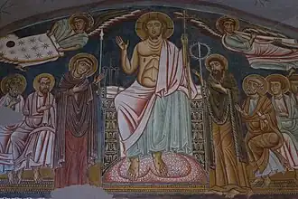 Registre supérieur. Jugement Dernier. Partie centrale.