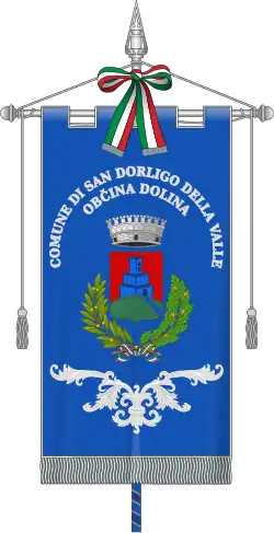 Drapeau de San Dorligo della Valle