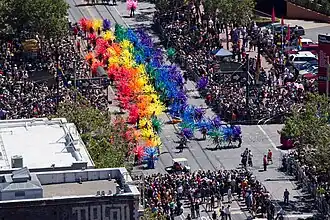 Défilé de la San Francisco Pride en 2012.