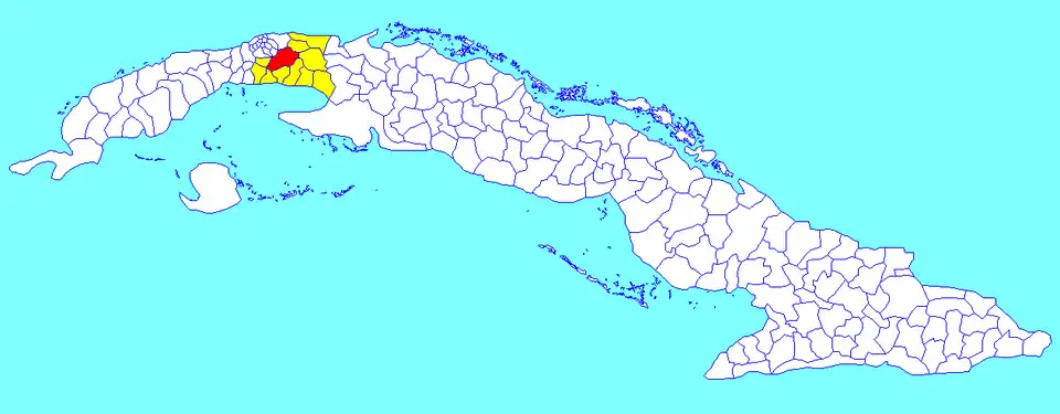 Municipalité de San José de las Lajas dans la province de Mayabeque