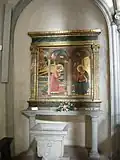 Zanobi MachiavelliL’Annonciation.Chiesa di San Martino a Mensola&nbsp;(it),Florence, Italie.