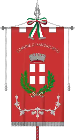 Drapeau de Sandigliano
