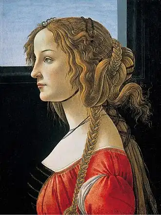Sandro BotticelliPortrait de Simonetta Vespucci (v.&nbsp;1476-1480)