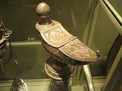 Encensoir en argent (XVIIIe&nbsp;siècle).