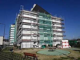 Les résidences Charcot en rénovation.