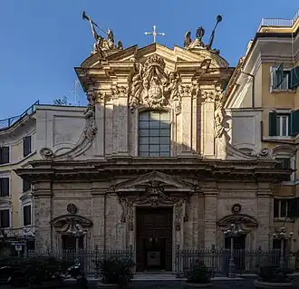Façade de l'église