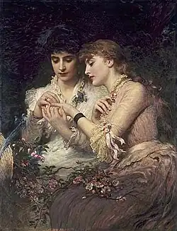 Une épine au milieu des roses, 1887Manchester Art Gallery