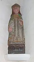 Statue de saint Diboan.