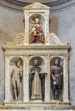 Le retable de l'autel Boldieri