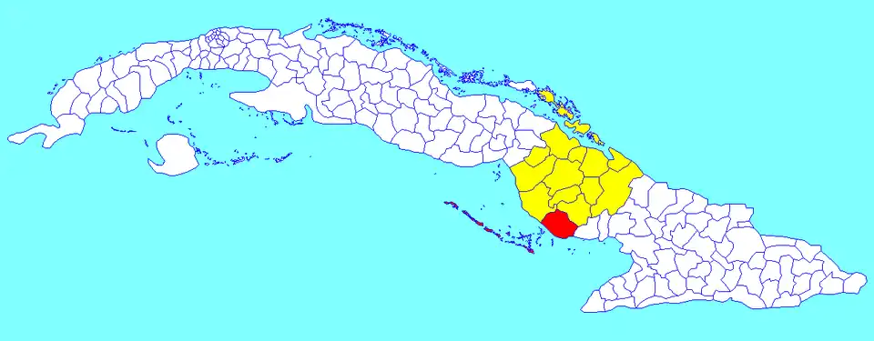 Municipalité de Santa Cruz del Sur dans la province de Camagüey