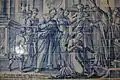 Azulejos représentant l'ordination diaconale de saint Vincent par saint Valère