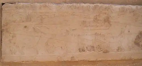 Relief bucolique de la chaussée d'Ounas