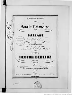 Image illustrative de l’article Sara la baigneuse