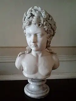 Buste de Louis XIV à l'âge de 10 ans (vers 1648), musée national de Varsovie.