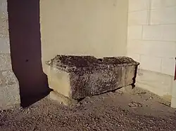 Sarcophage mérovingien.