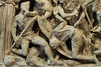 Détail des barbares