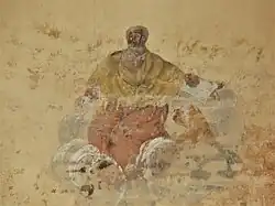 Autre peinture représentant saint Marc et son lion.