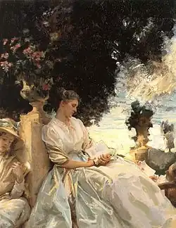 Jane Emmet de Glehn at Corfu