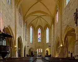 L'intérieur de la cathédrale.