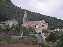 Église du couvent Saint-Damien, en bordure de Sartène.
