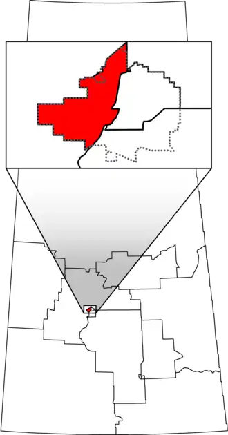 Carte de la circonscription