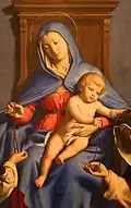 Madone du Rosaire, 1643.