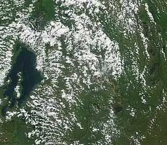 carte : Géographie du Rwanda