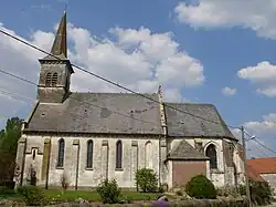 L'église Saint-Martin.
