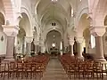 Église paroissiale Saint-Martin : vue intérieure d'ensemble.