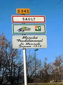 Sault, marché hebdomadaire depuis 1515