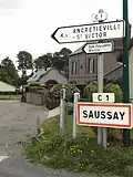 Entrée du Saussay.