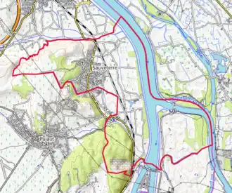 Carte topographique.