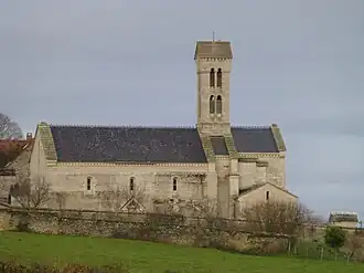 L'église vue du sud