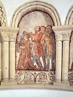 Sainte Barbe présentée à ses juges.