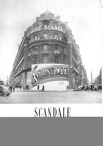 illustration de Scandale (lingerie)